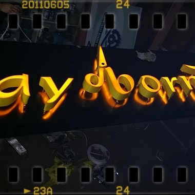 izmir kutu harf imalat, izmir ...